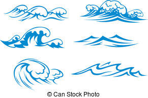 Waves Clipart and Stock Illustrations