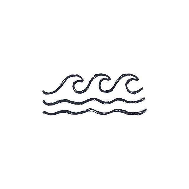 Easy wave drawing.