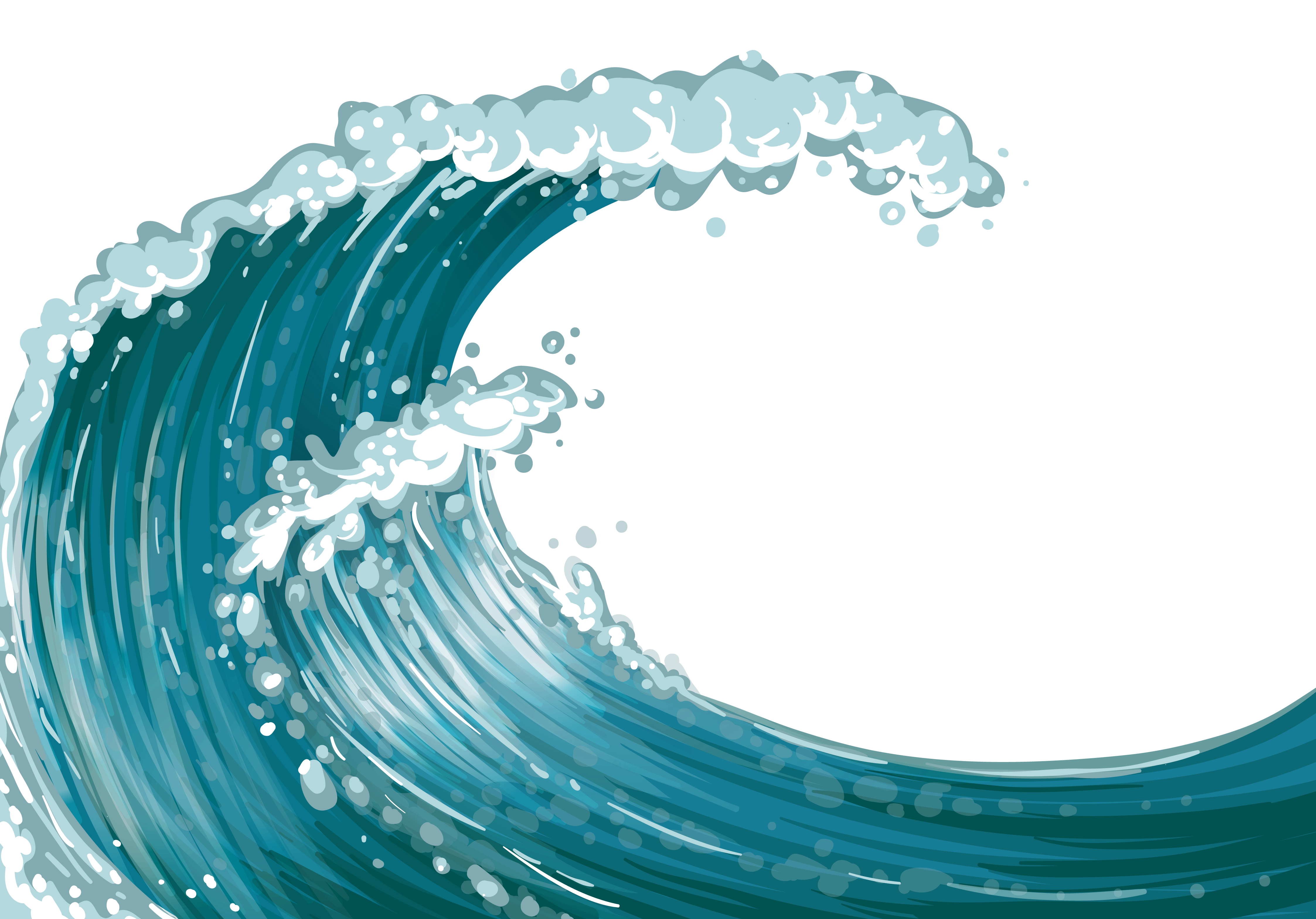 Free waves cliparts.