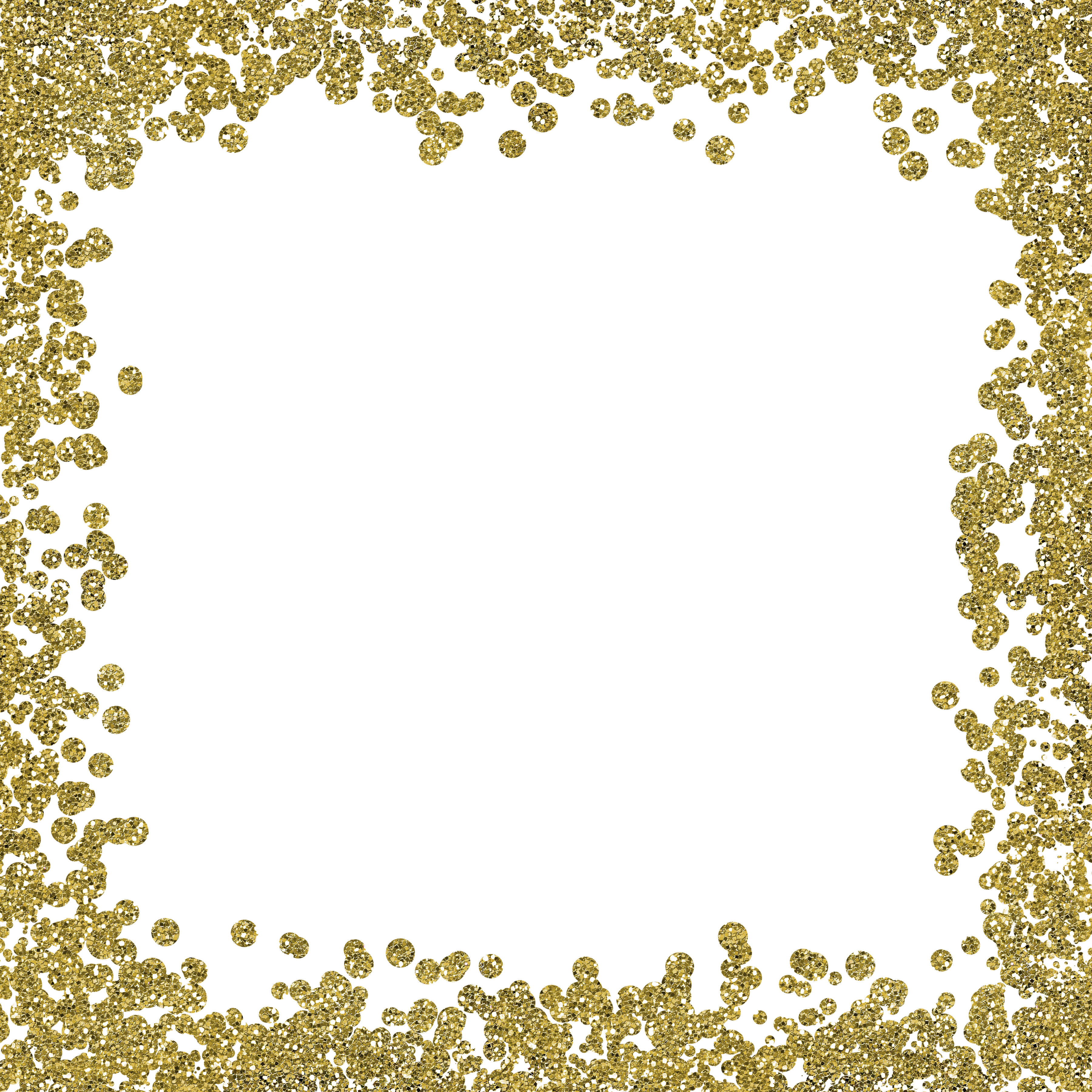 Wedding invitation Gold Glitter Clip art