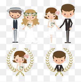 Download Free png Wedding Couple Png, Vectors, PSD, and