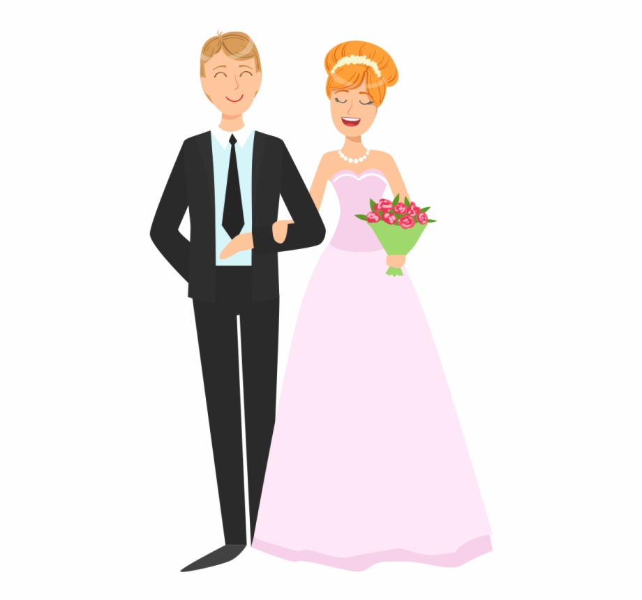 Wedding Couple Png Vector Image Transparent Background