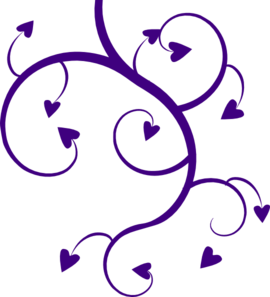 Purple Wedding Clip Art