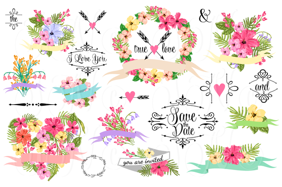 Free Bridal Floral Cliparts, Download Free Clip Art, Free