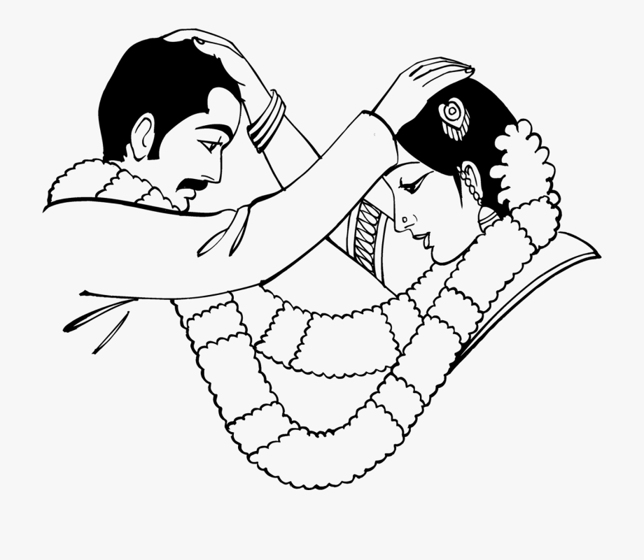 Indian clipart marriage.
