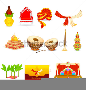 South Indian Wedding Cliparts
