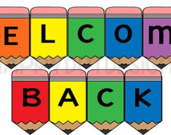 Welcome back signs.