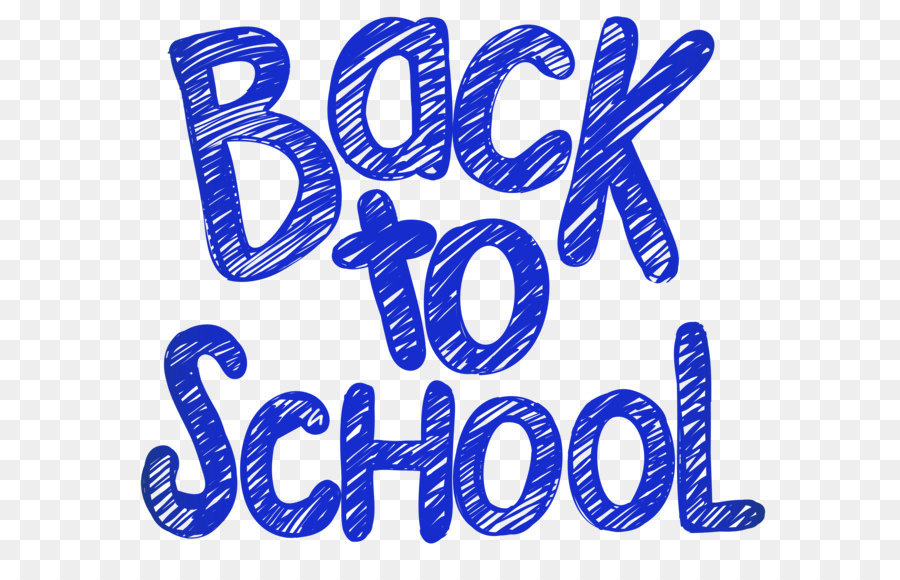 Back To School Blue Background png download