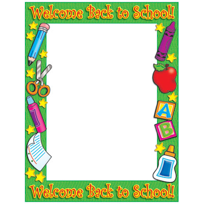 Welcome Back To School Clip Art