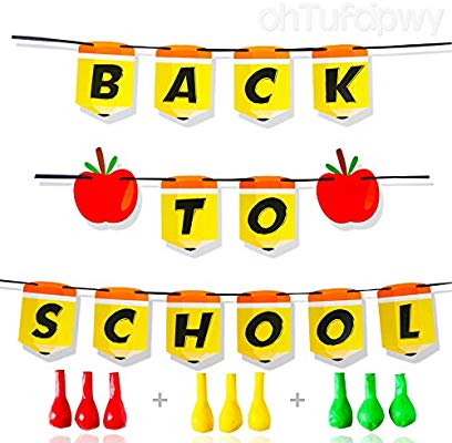 welcome back to school clipart pencil