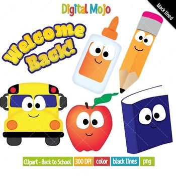 welcome back to school clipart pinterest