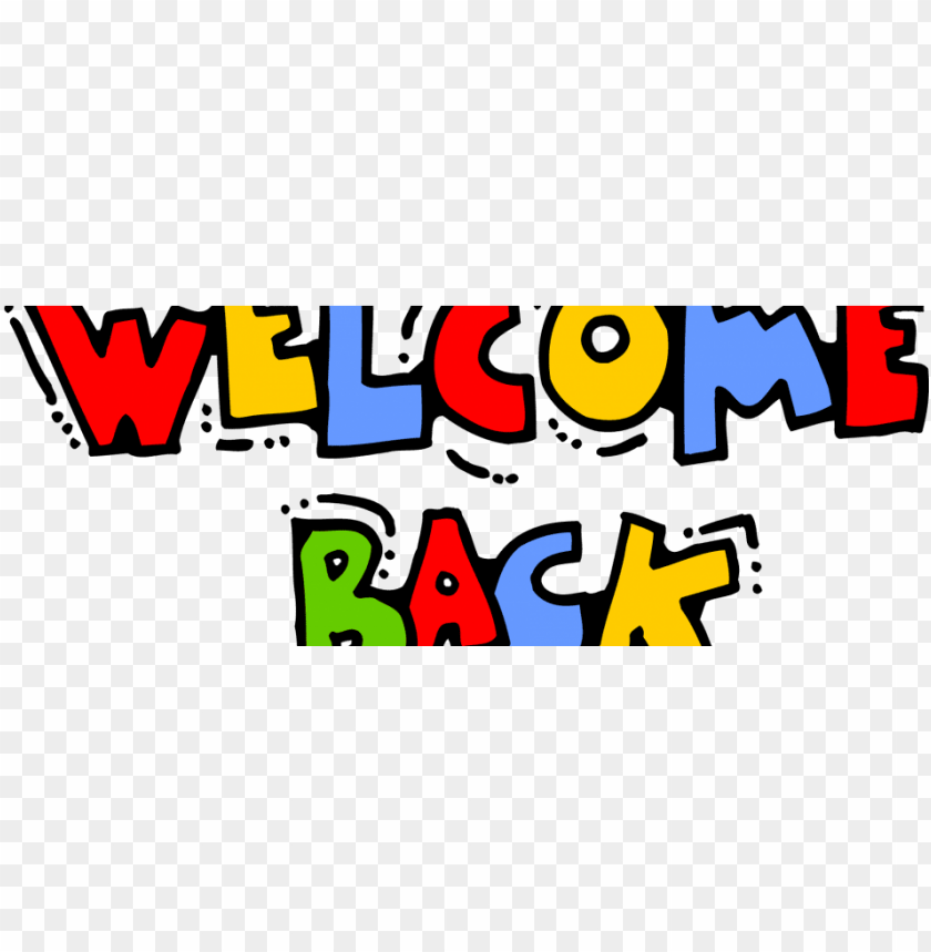 Welcome back to after school clipart , png download