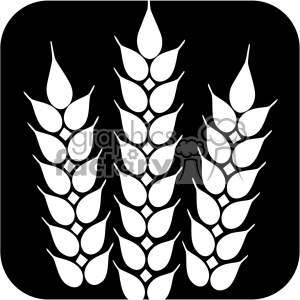 Wheat svg files dxf vector clipart