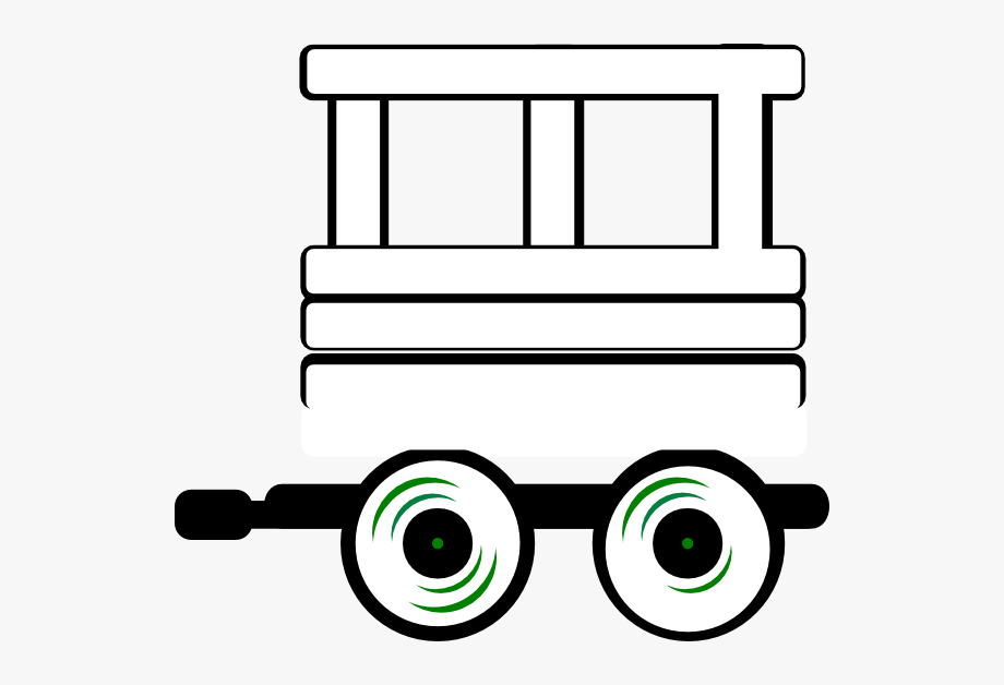 Train Caboose Clipart Black And White Cliparts Others