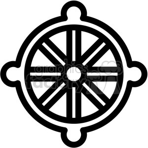 Buddhism wheel dharma.