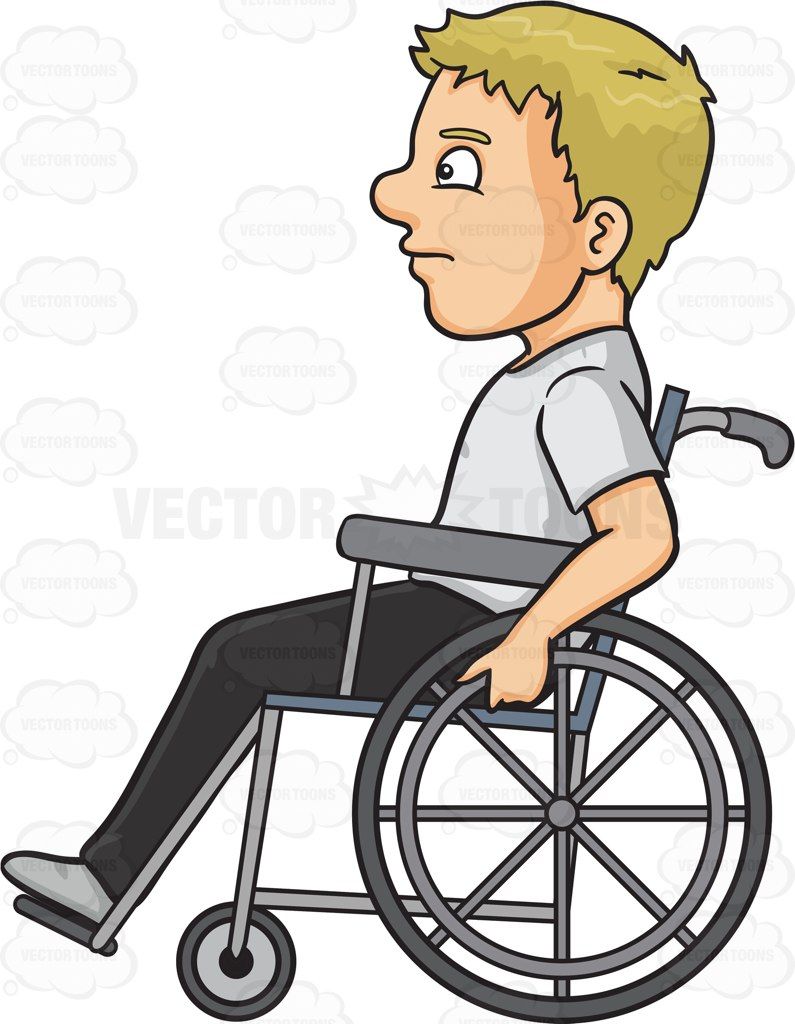 Girl in wheelchair clipart clipart images gallery for free