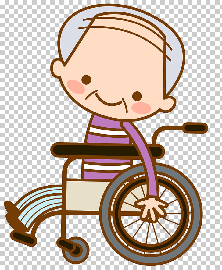wheelchair clipart elderly