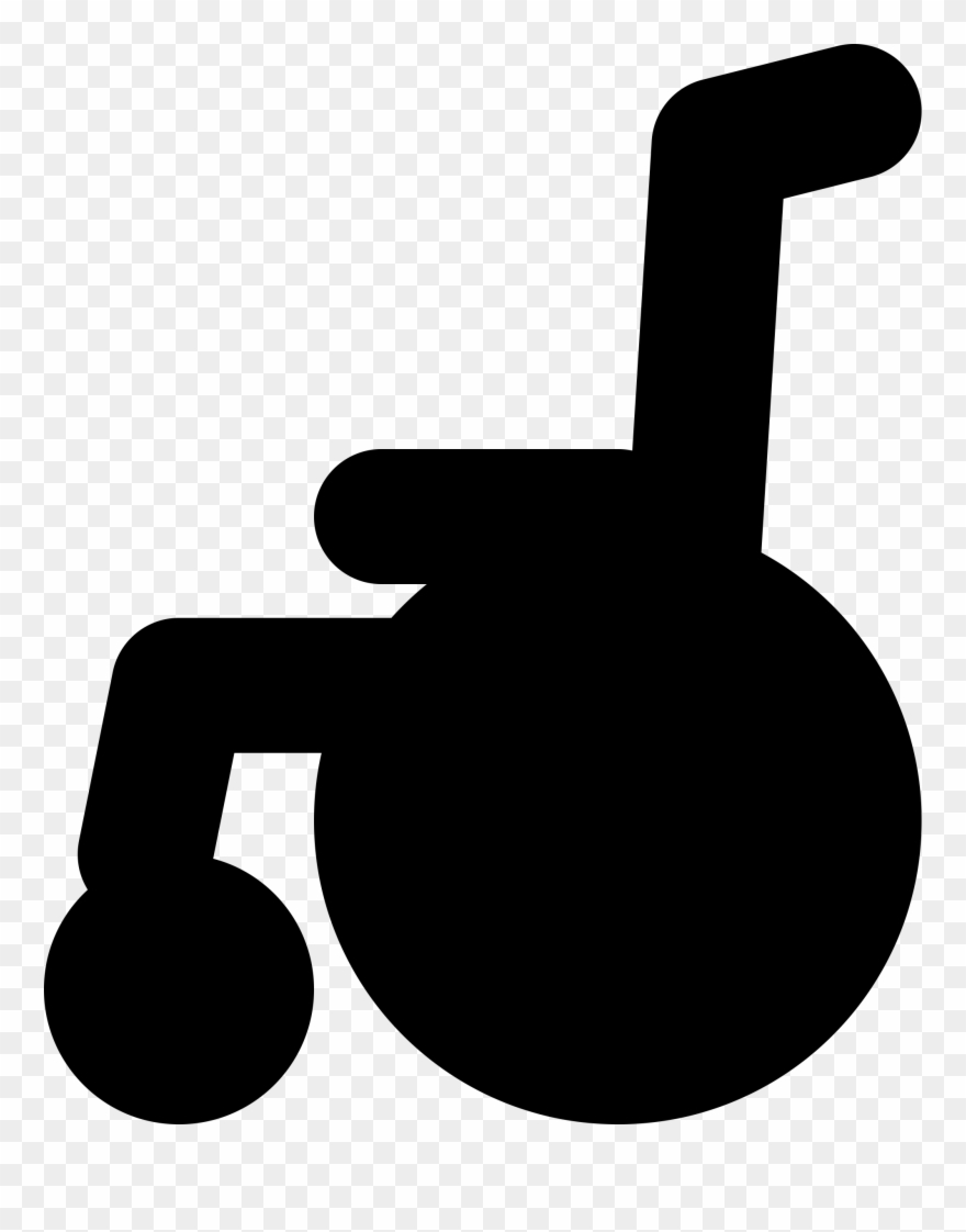 Clip Transparent Clipart Wheelchair