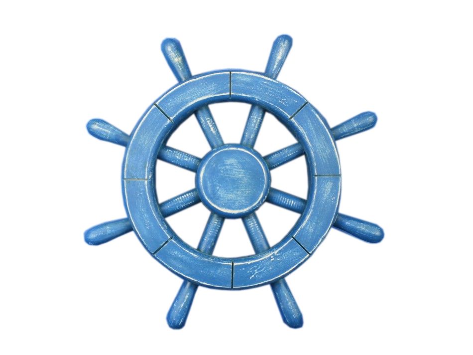 Blue Sail Wheels Clipart