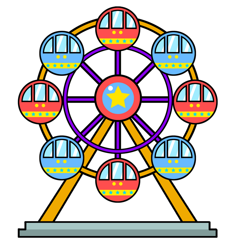 Free Ferris Wheel Clipart Pictures