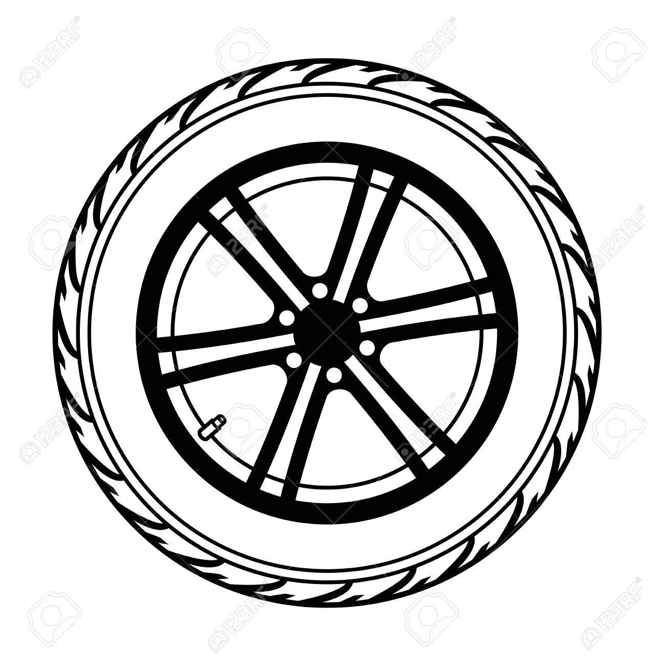 wheels clipart drawing