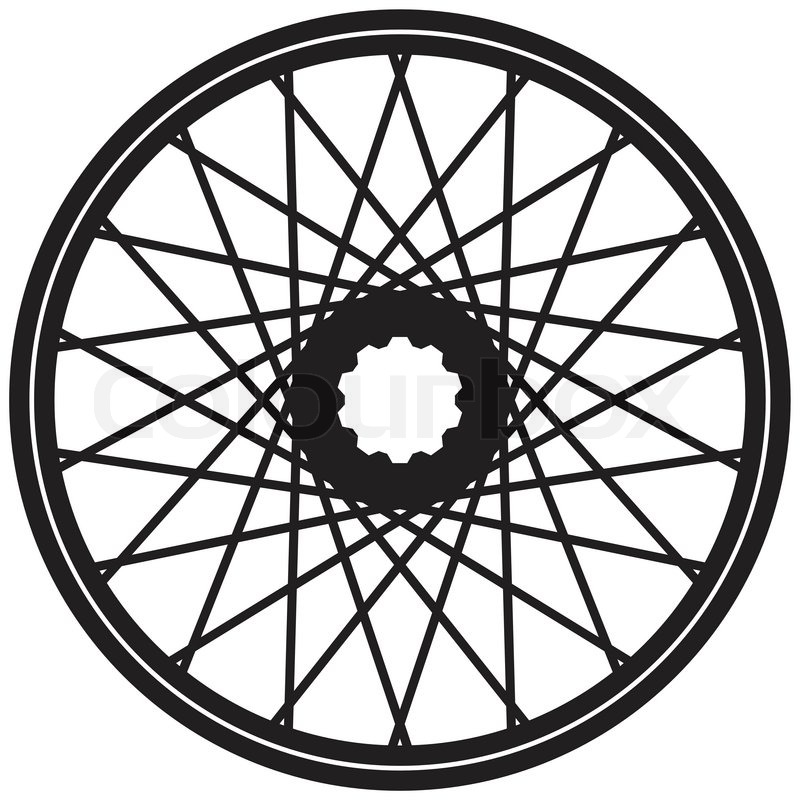 Free motorcycle wheel.
