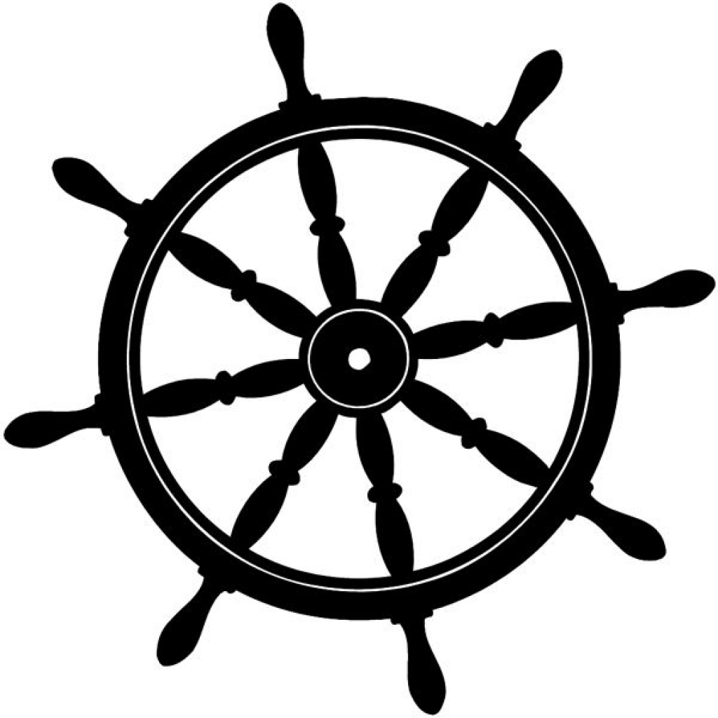 Free boat wheel.
