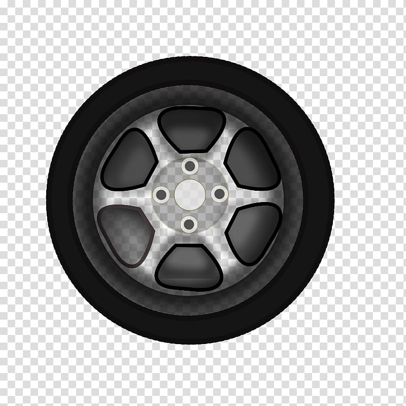Car Wheel , cartoon pattern transparent background PNG