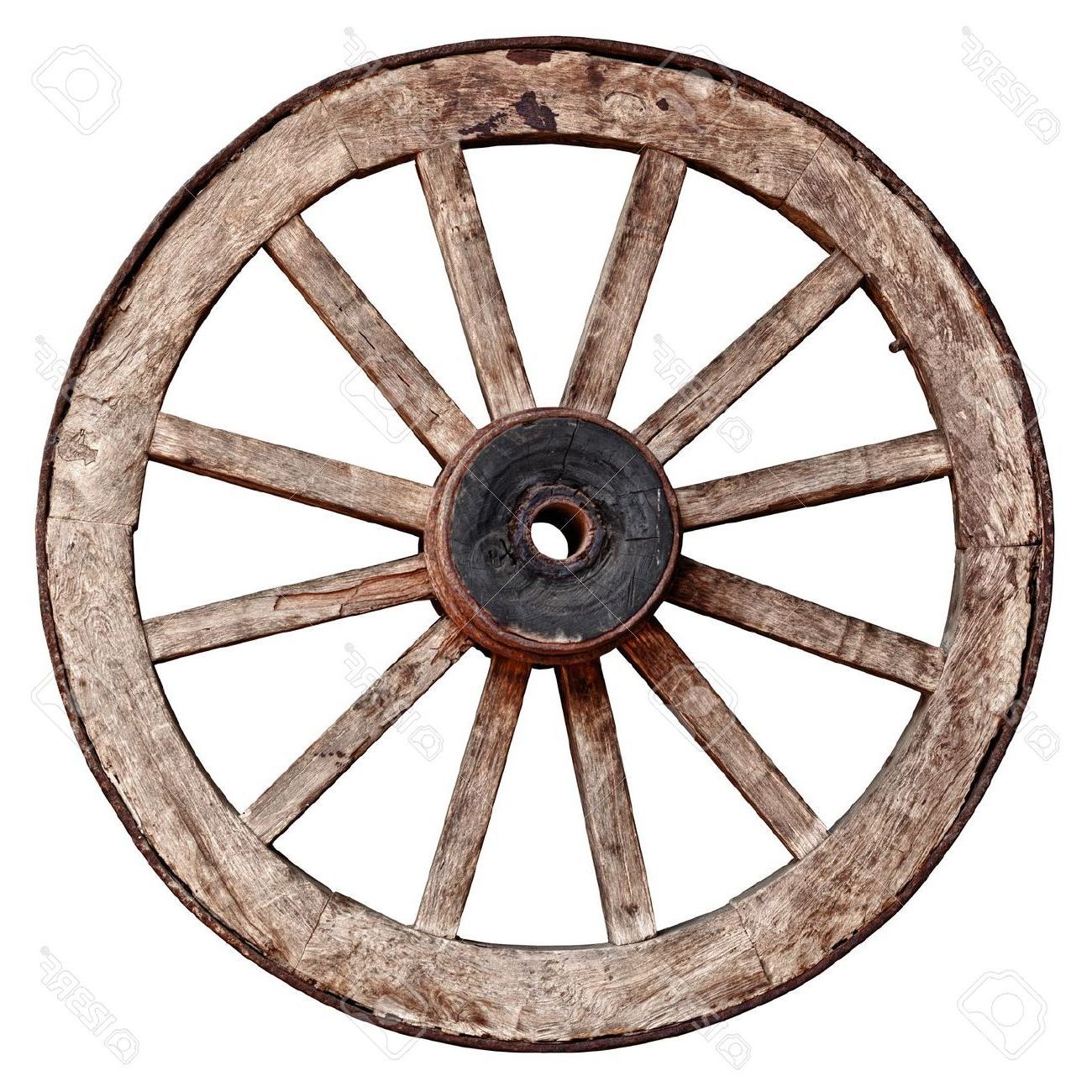 Wagon wheels clipart