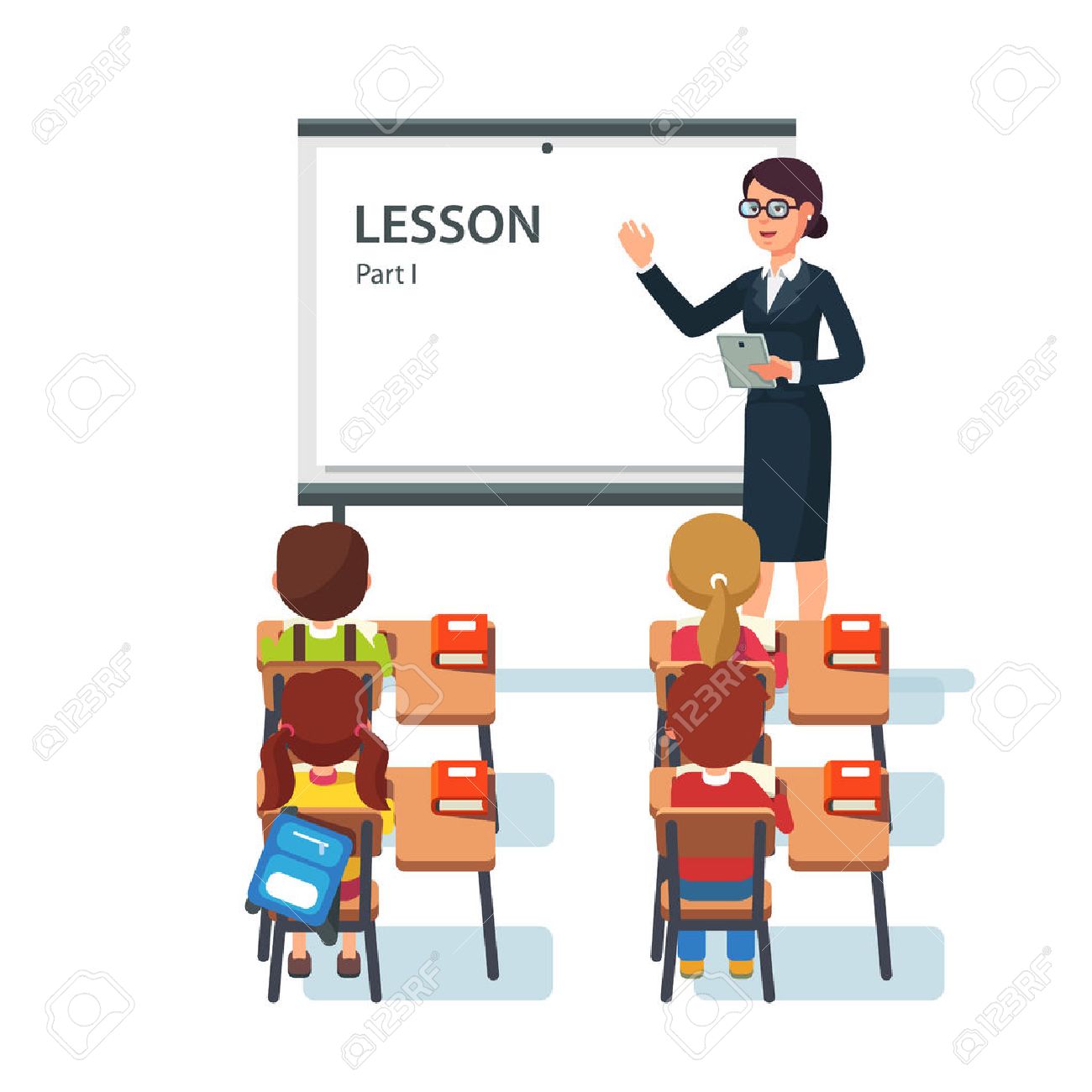 Teacher Clipart whiteboard