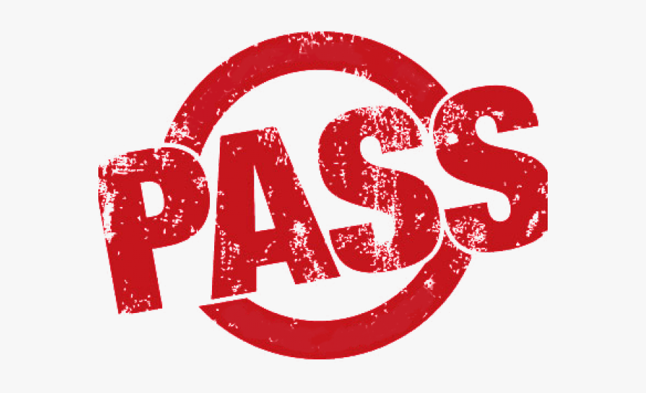 Pass Stamp Clipart Test