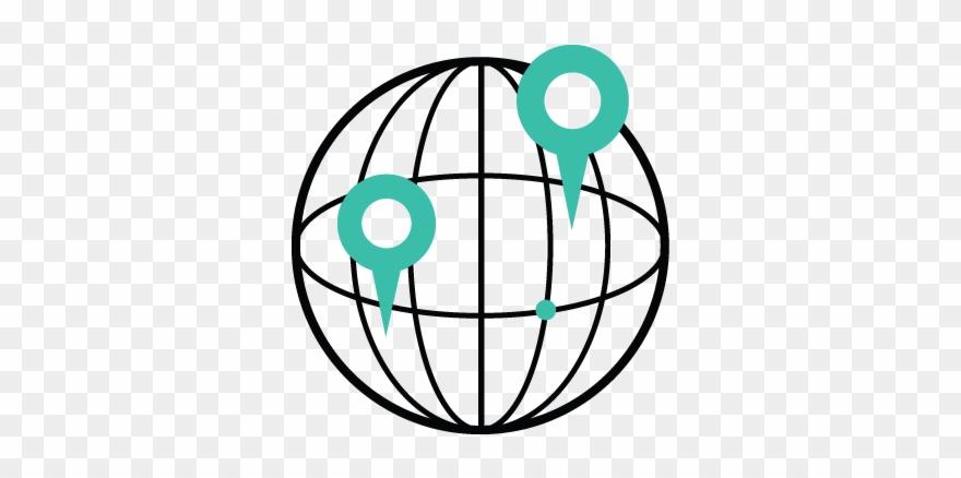 World Wide Business, Worldwide Location Icon