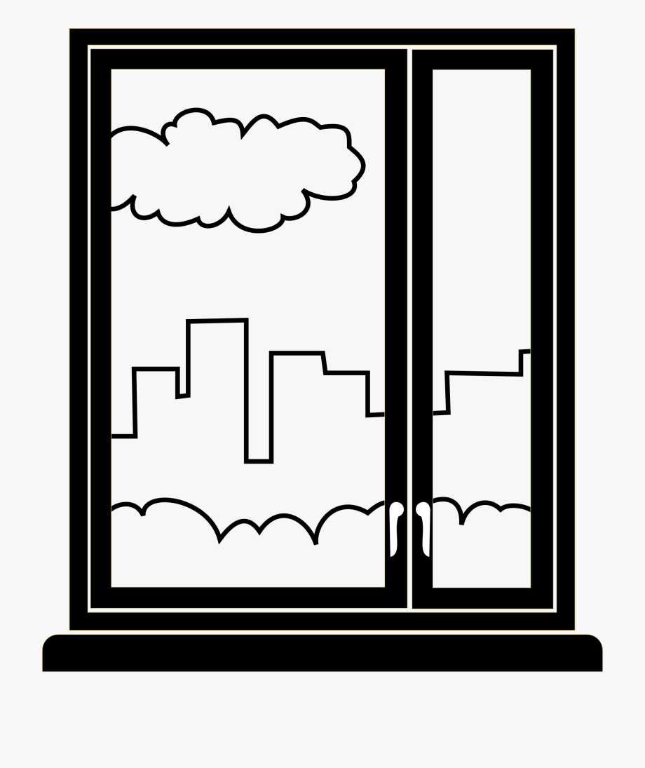 window clipart simple
