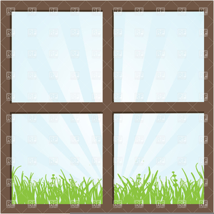 Square Window Clipart
