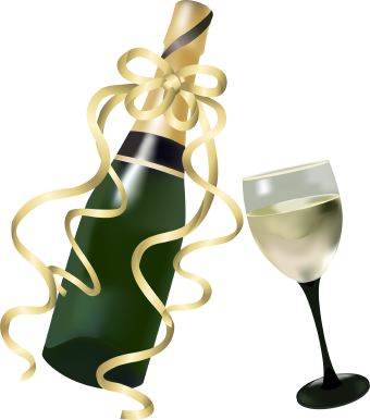 75 champagne clipart.