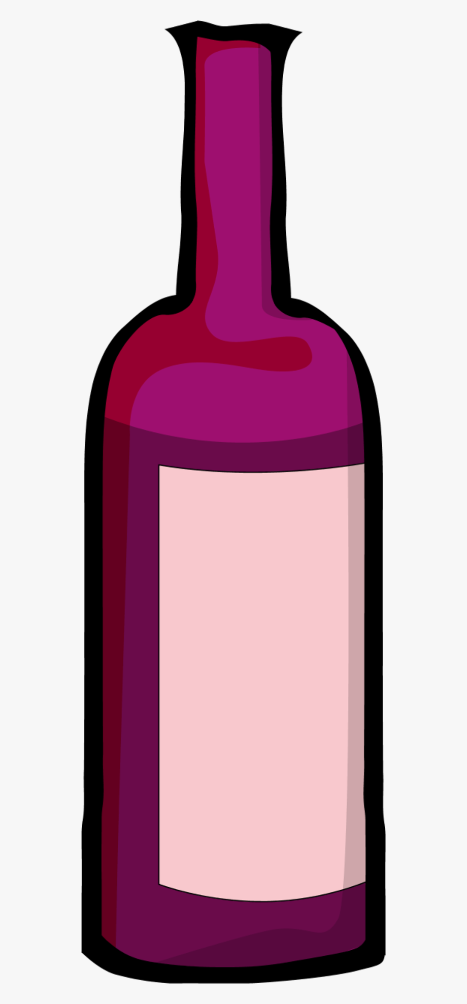 Wine bottle clipart.