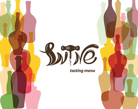 Wine tasting menu
