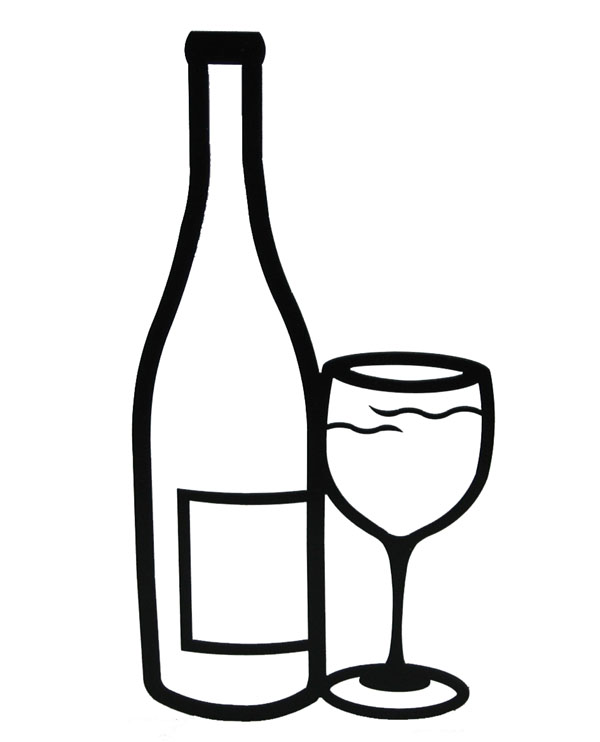 Free Wine Bottle And Glass, Download Free Clip Art, Free