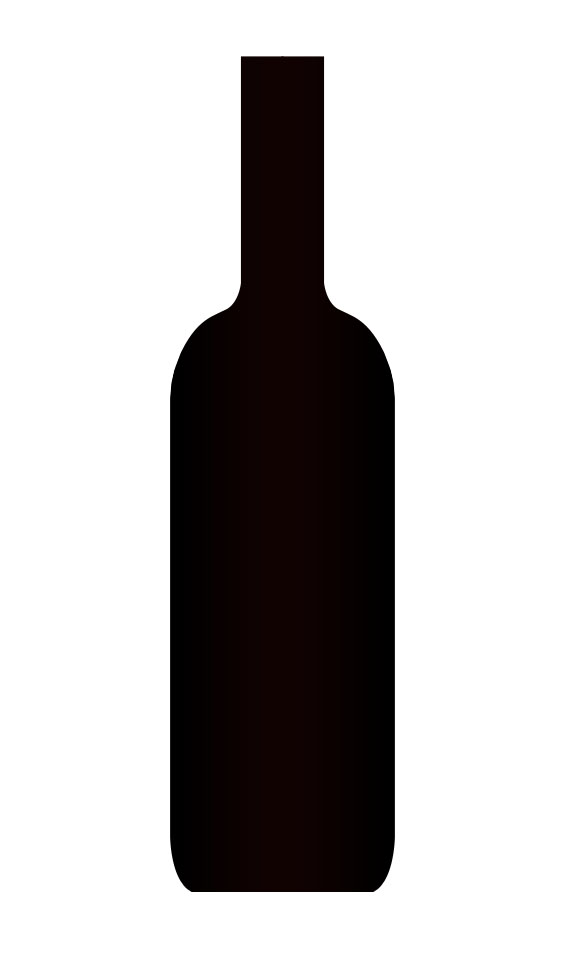 wine bottle clipart shape