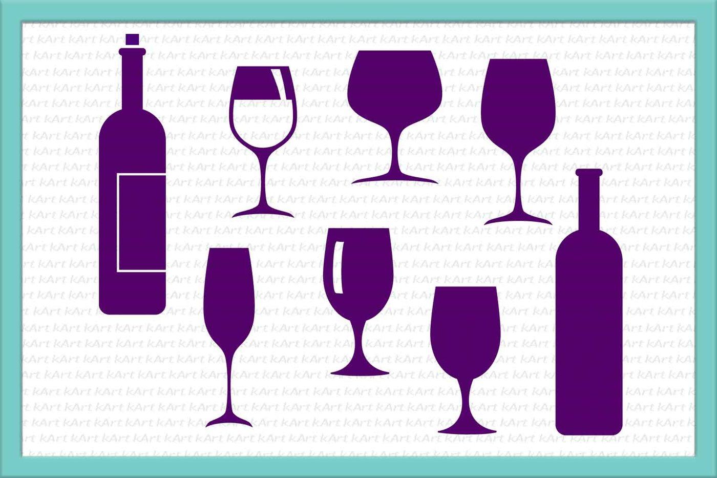 Wine glass svg, wine glasses svg, wine glasses clipart, wine