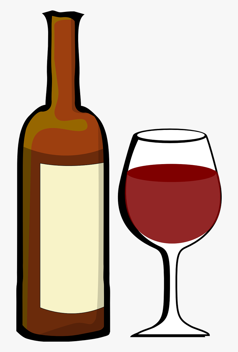 Wine clipart red.