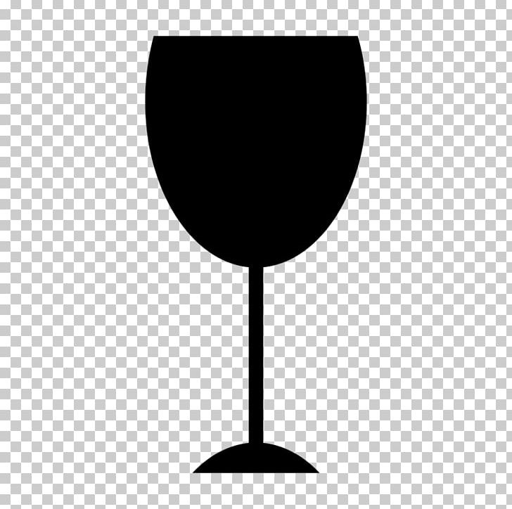Wine glass silhouette.