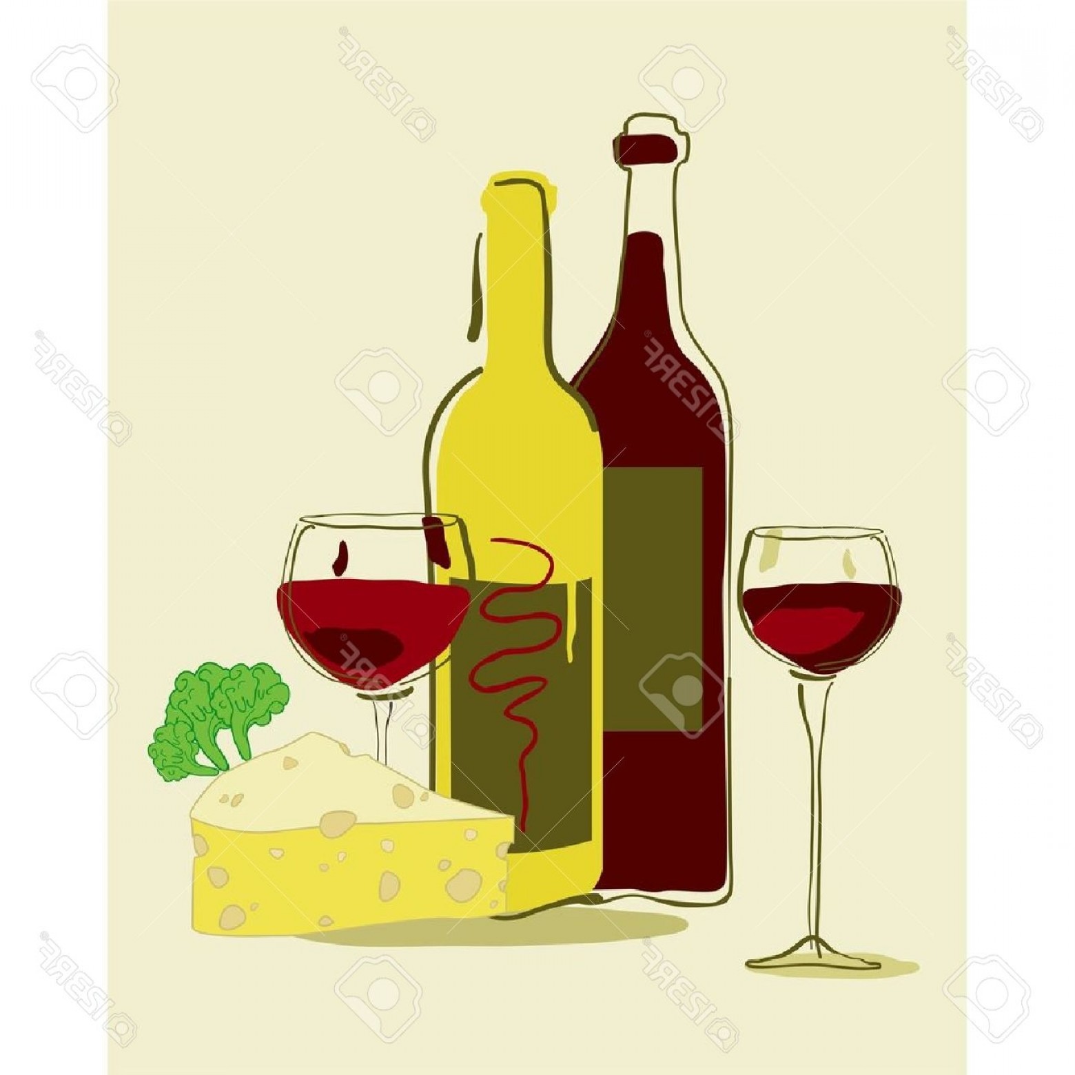 Best Wine Tasting Clip Art Friends Illustration
