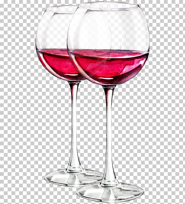 Wine glass red.