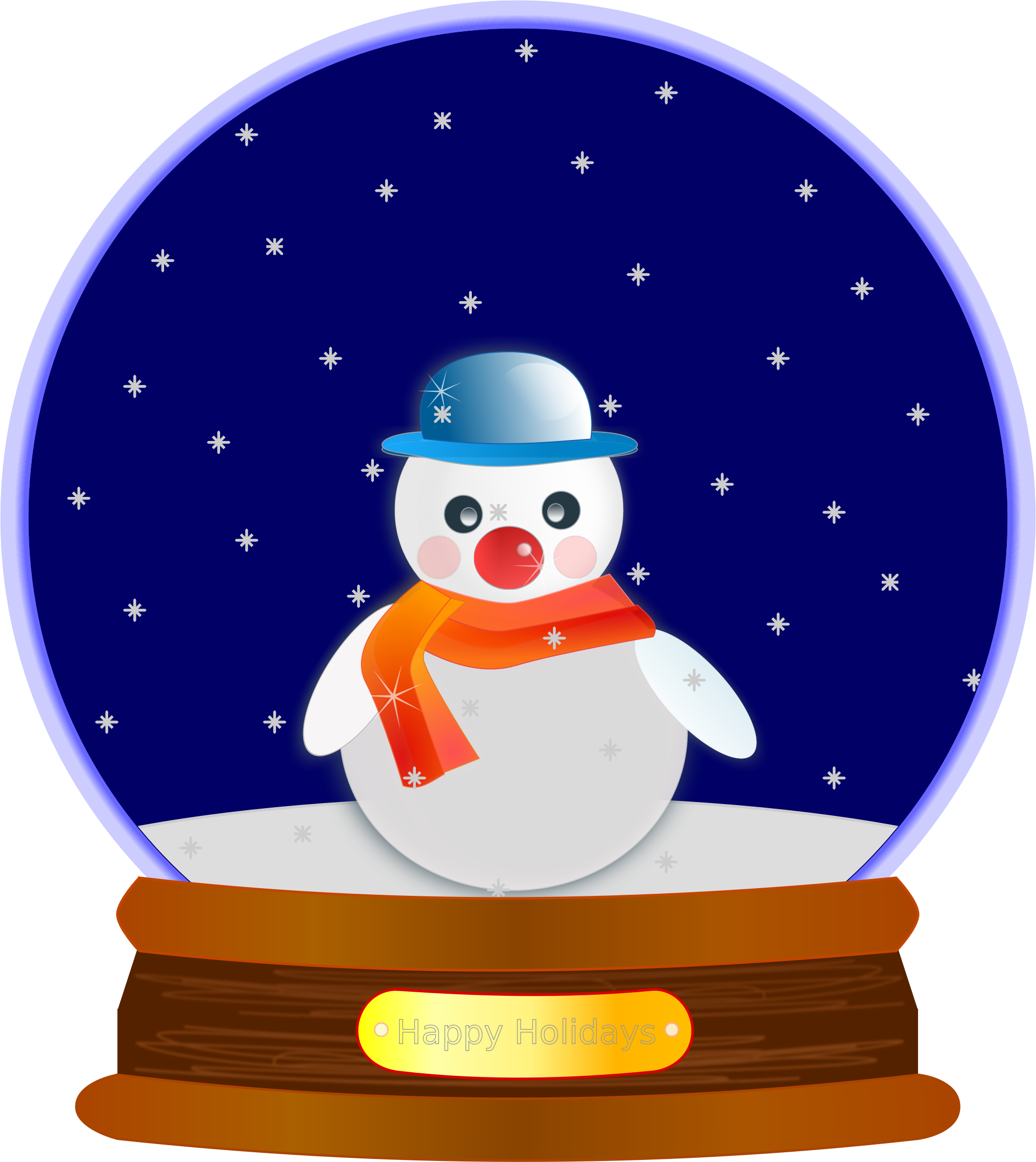 Winter clipart animated.