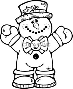Winter Clipart Black And White