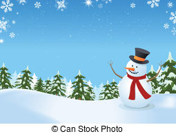 Winter landscape Clipart and Stock Illustrations