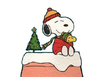 winter clipart snoopy