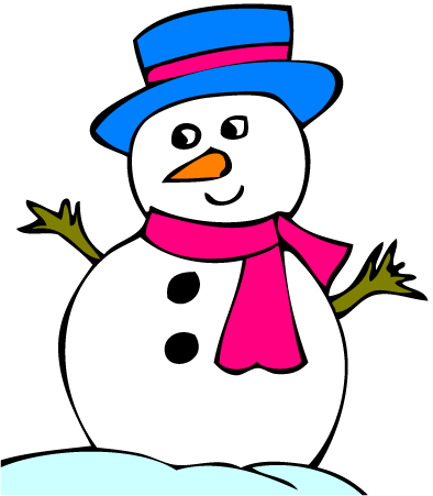 Winter Snowman Clip Art