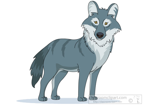 Wolf free clipart.